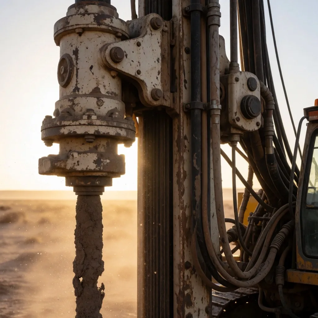 Instalación de extracción de gas de esquisto en Vaca Muerta